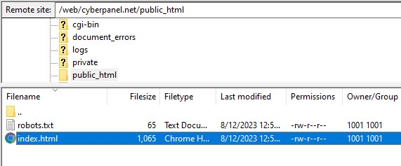 wordpress installation