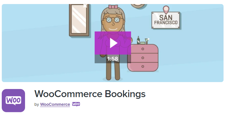 Woocommerce bookings