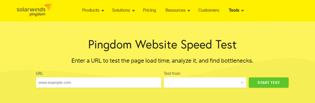 Pingdom-Website-Speed-Test