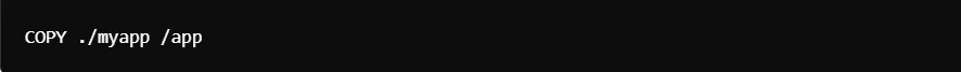COPY COMMAND