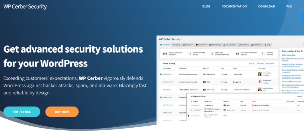 WP Cerber Security