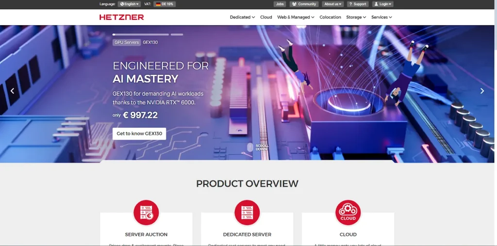 Hetzner-Bare Metal Server Provider