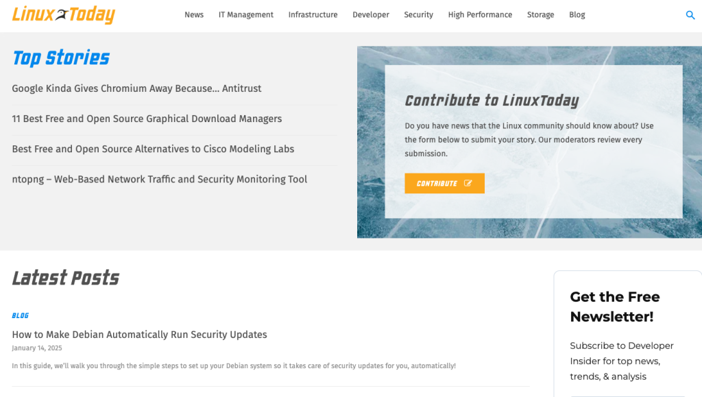 Linux Today-best Linux Blogs-for-2025-official image