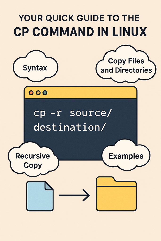 how to copy files-using-cp-command-in Linux