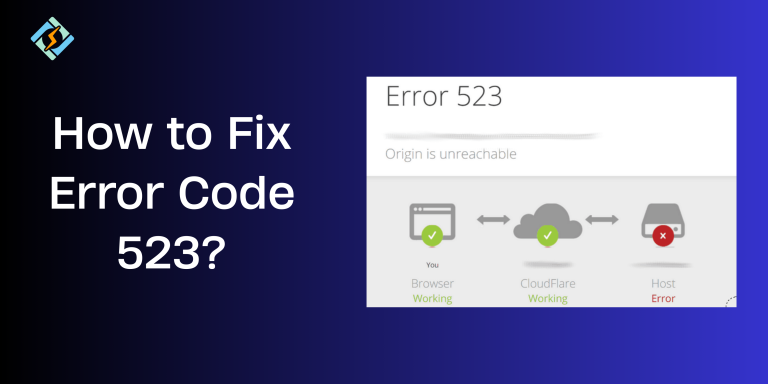 error code 523