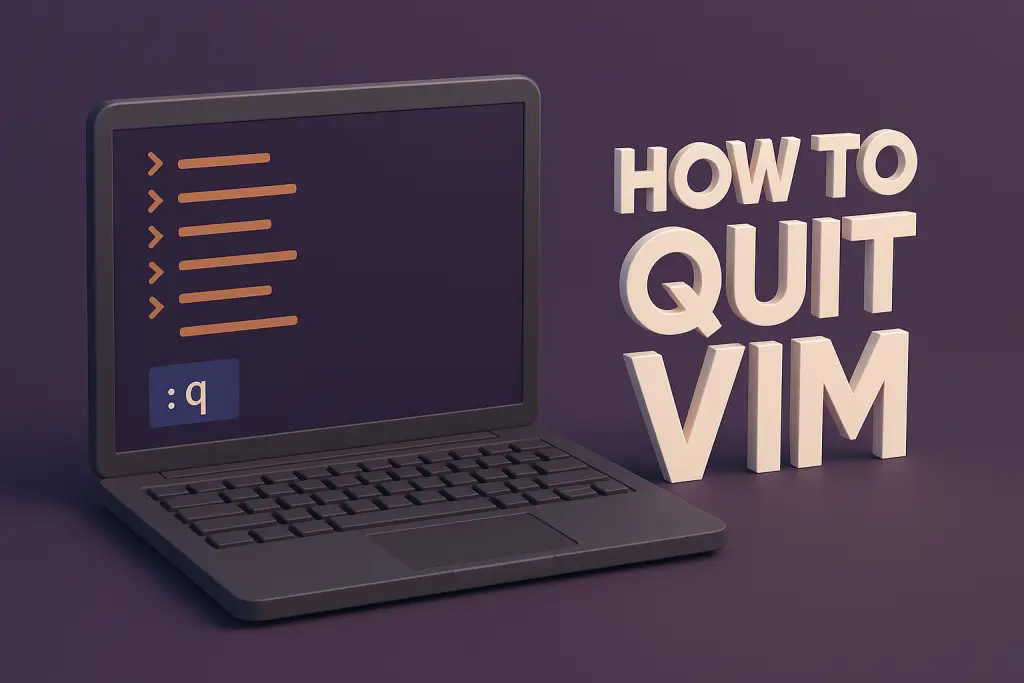 how to quit vim