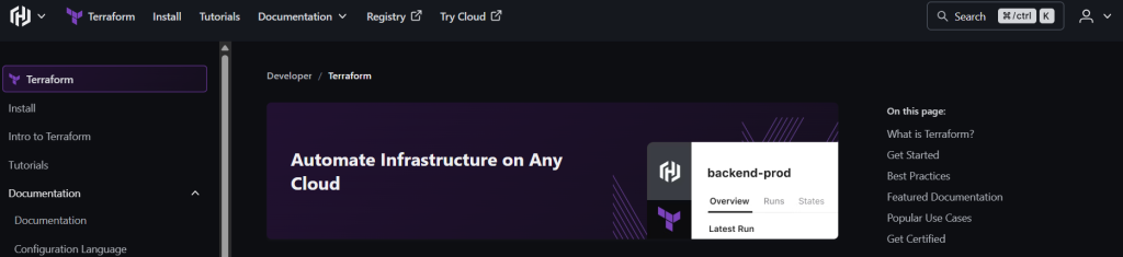 Terraform-opensource