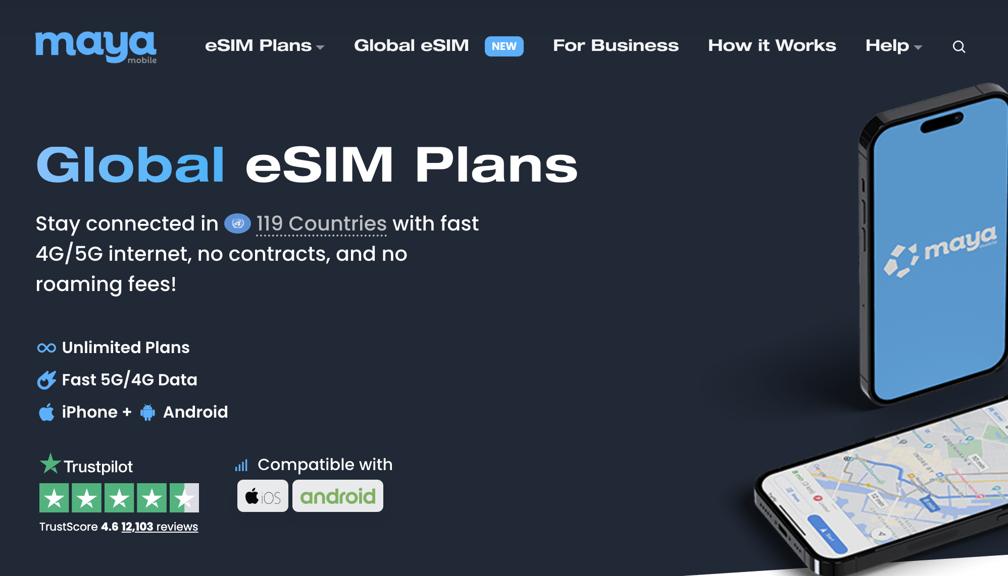 Maya eSIM provider