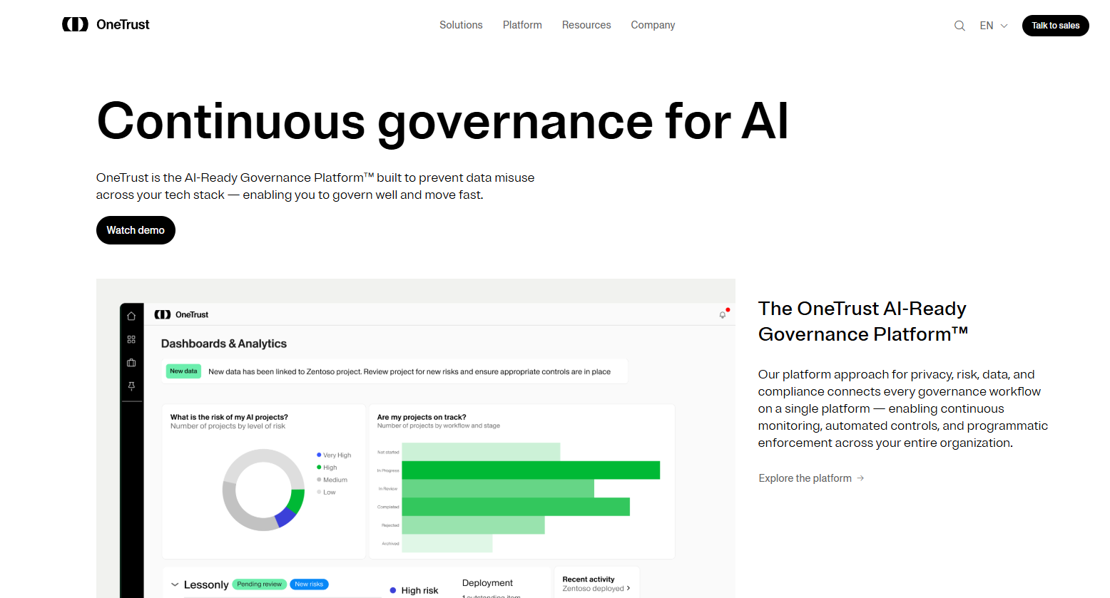 OneTrust Privacy and Governance Suite